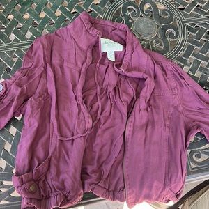 Cover sleeve purple American Rag jacket